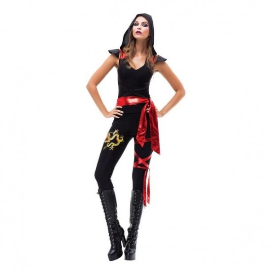 Costume de Ninja rebelle pour femme à prix de liquidation